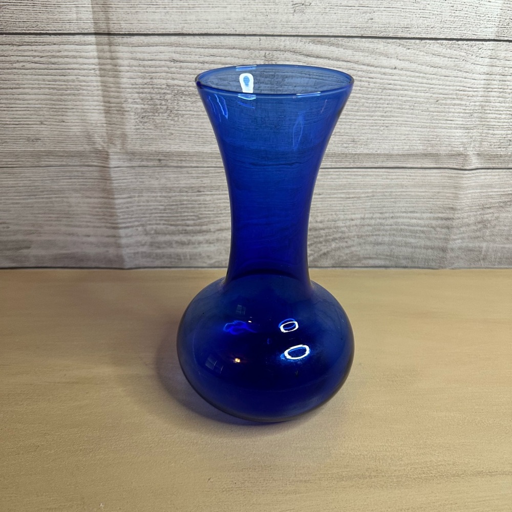 Vintage Cobalt Blue Vase